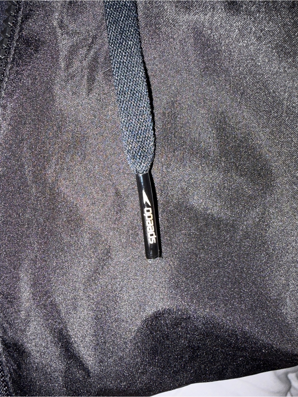 Speedo Black Long Hooded Waterproof Raincoat - Picture 6 of 6